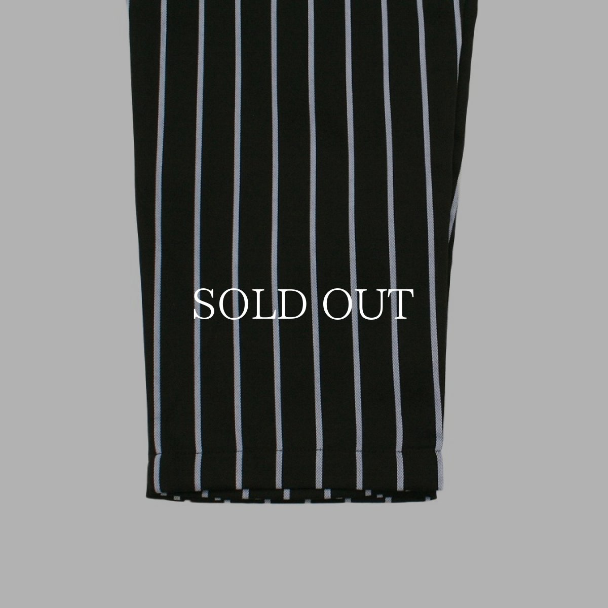 画像3: COOKMAN  Chef Pants Stripe BIG SIZE (Black) (3)