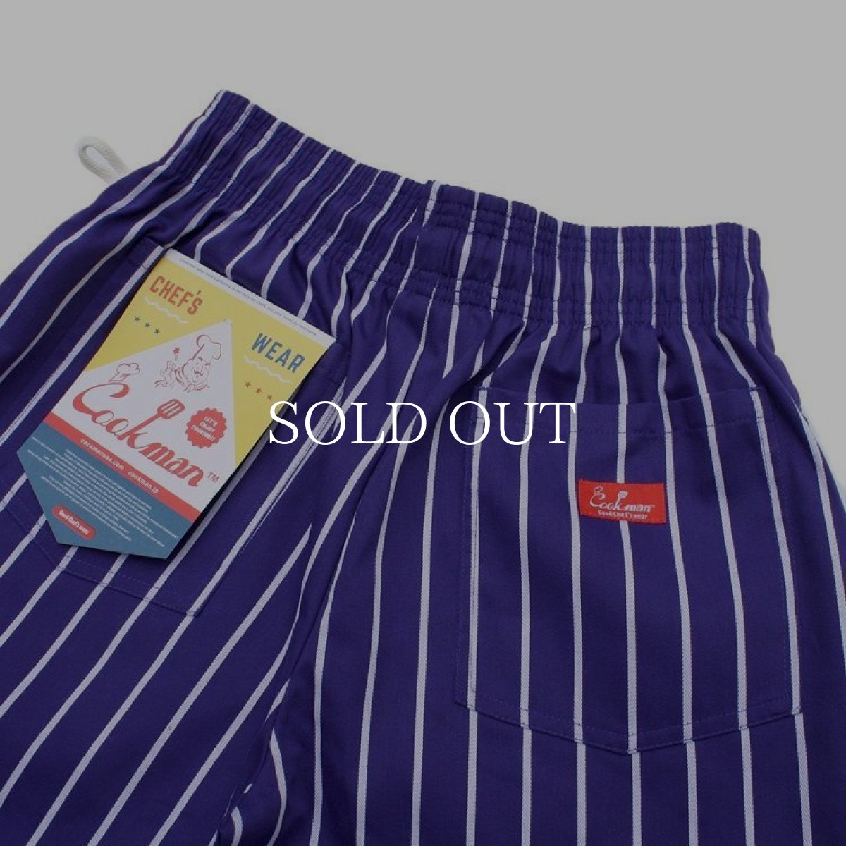 画像5: COOKMAN  Chef Pants Stripe (Purple) (5)