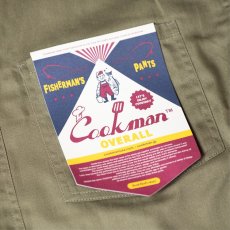 画像4: COOKMAN  Fisherman's Bib Overall (Khaki) (4)