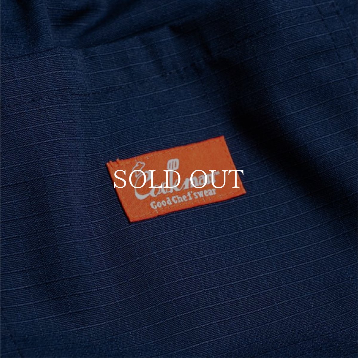 画像4: COOKMAN  Chef Short Pants Ripstop (Navy) (4)