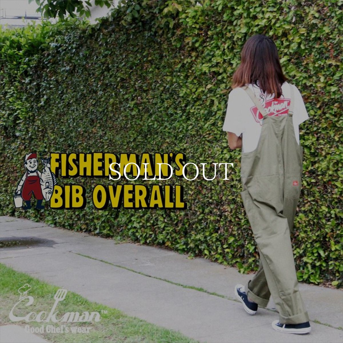 画像11: COOKMAN  Fisherman's Bib Overall (Khaki) (11)