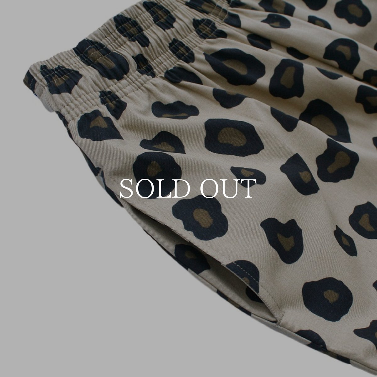 画像9: COOKMAN  Chef Pants Big Leopard (Beige) (9)