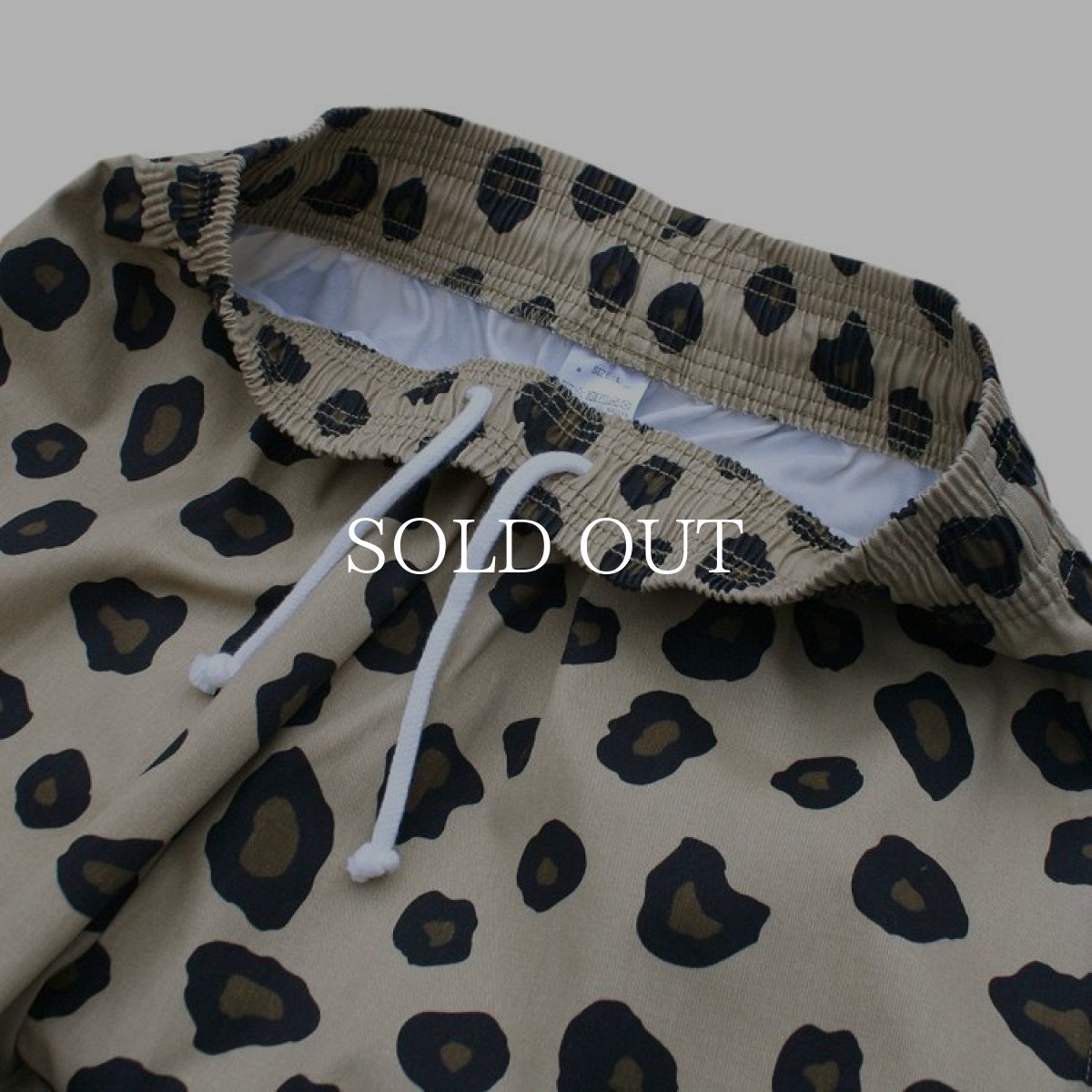 画像7: COOKMAN  Chef Pants Big Leopard (Beige) (7)