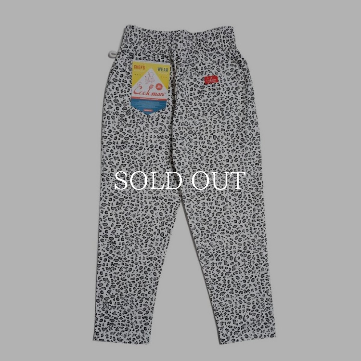 画像4: COOKMAN  Chef Pants Snow Leopard (White) (4)