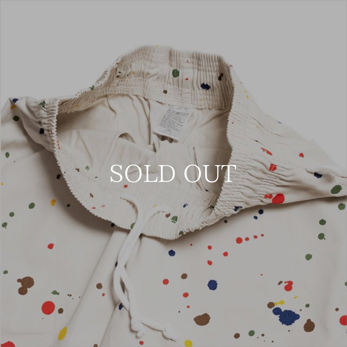 画像6: COOKMAN  Chef Pants Sauce Splash (Beige) (6)