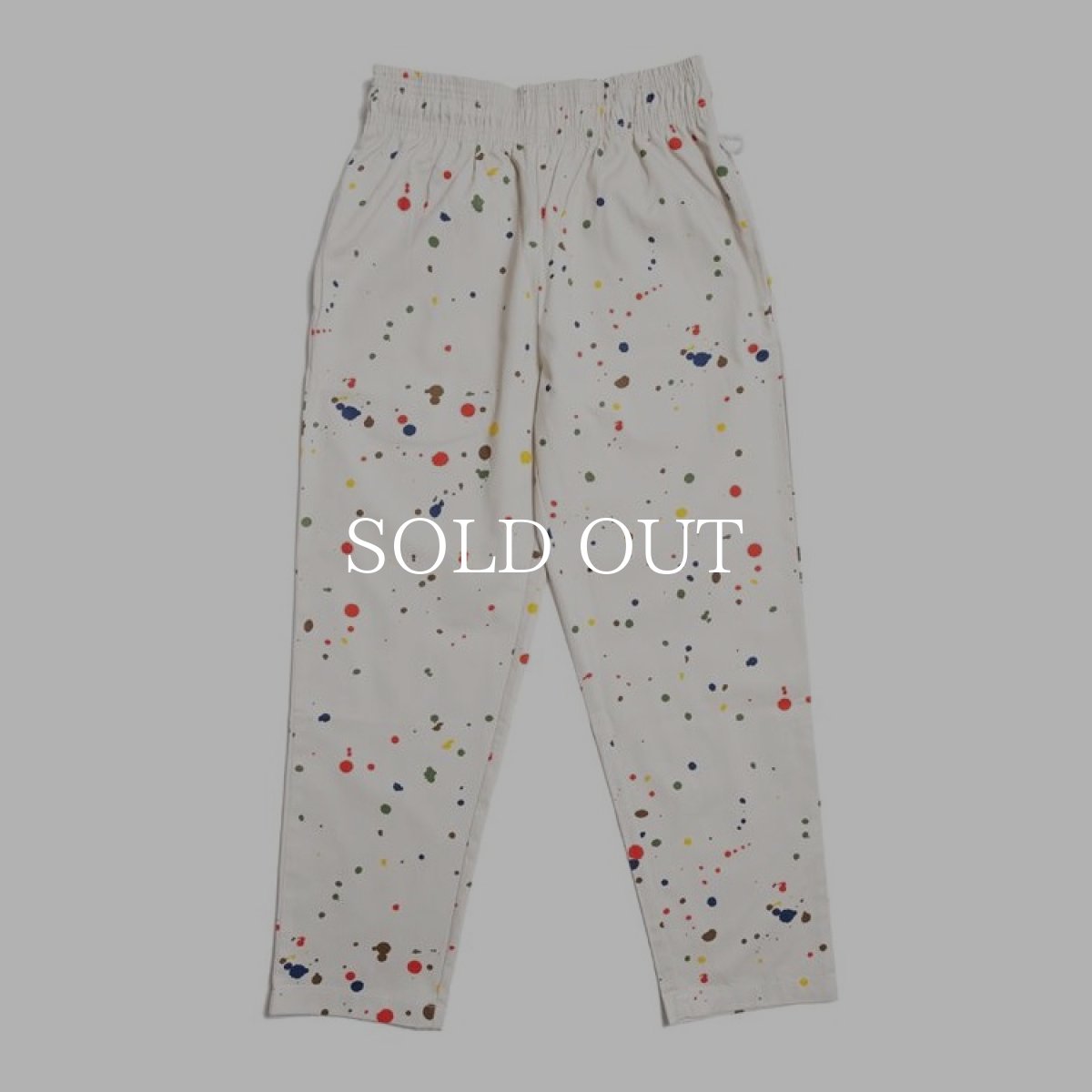 画像3: COOKMAN  Chef Pants Sauce Splash (Beige) (3)