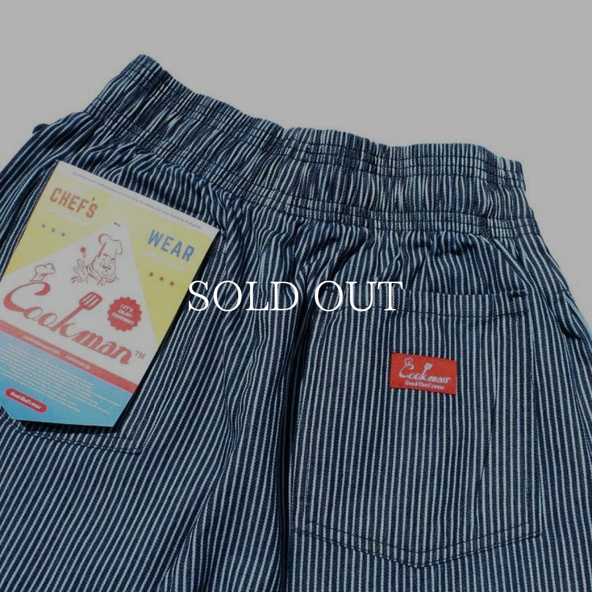 画像5: COOKMAN  Chef Pants Big Hickory (Navy) (5)