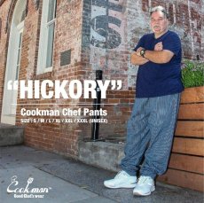 画像10: COOKMAN  Chef Pants Big Hickory (Navy) (10)