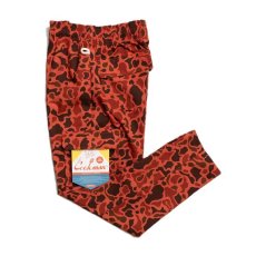 画像1: COOKMAN  Chef Cargo Pants Ripstop Duck Hunter Camo (Red) (1)