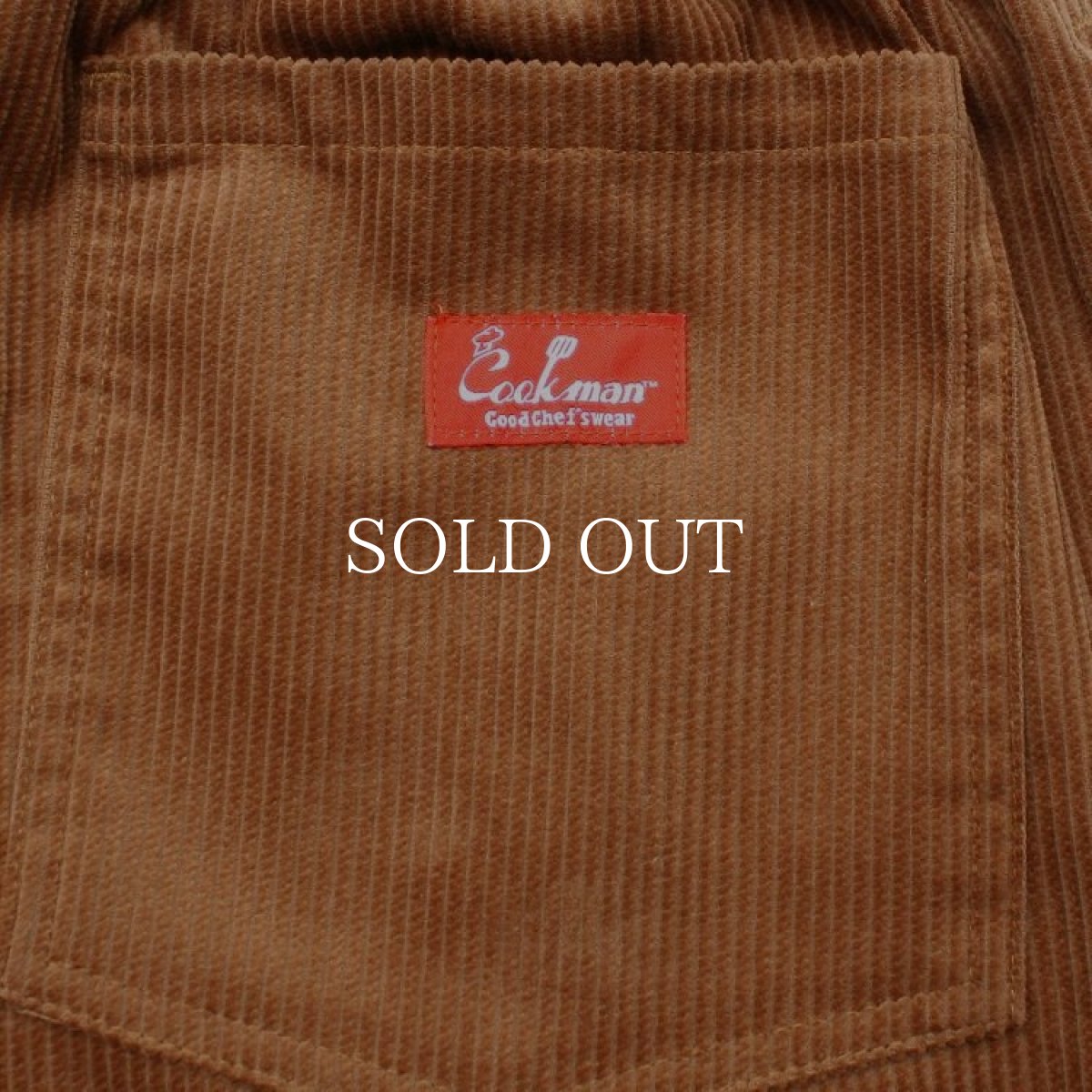 画像6: COOKMAN  Chef Pants Corduroy (Brown) (6)