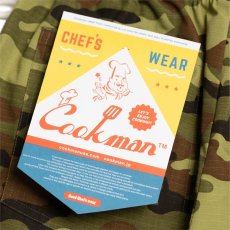 画像5: COOKMAN  Chef pants Ripstop Woodland Camo (Green) (5)