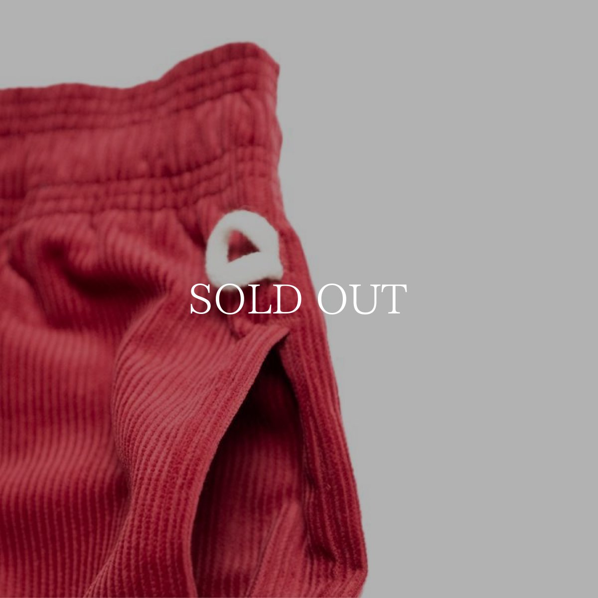 画像7: COOKMAN  Chef Pants Corduroy WINE (WINE RED) (7)