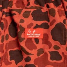 画像10: COOKMAN  Chef pants Ripstop Duck Hunter Camo (Red) (10)