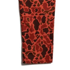 画像8: COOKMAN  Chef pants Ripstop Duck Hunter Camo (Red) (8)