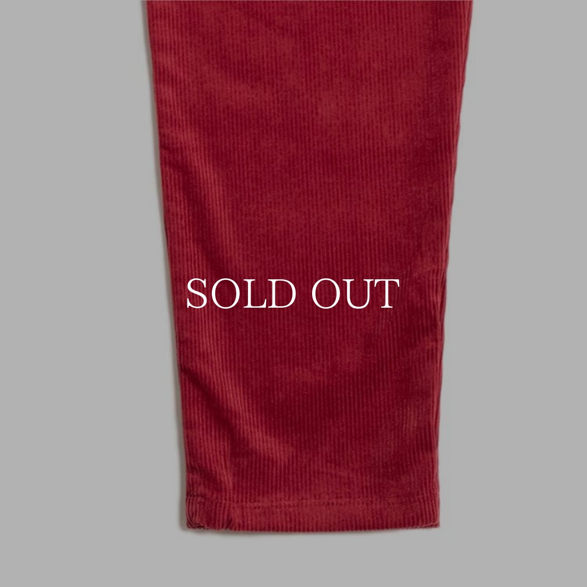 画像8: COOKMAN  Chef Pants Corduroy WINE (WINE RED) (8)