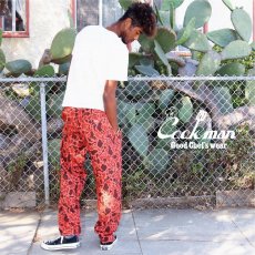 画像11: COOKMAN  Chef pants Ripstop Duck Hunter Camo (Red) (11)