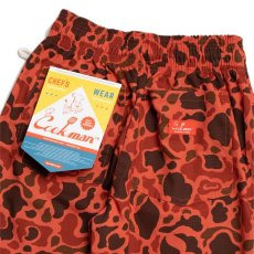 画像9: COOKMAN  Chef pants Ripstop Duck Hunter Camo (Red) (9)