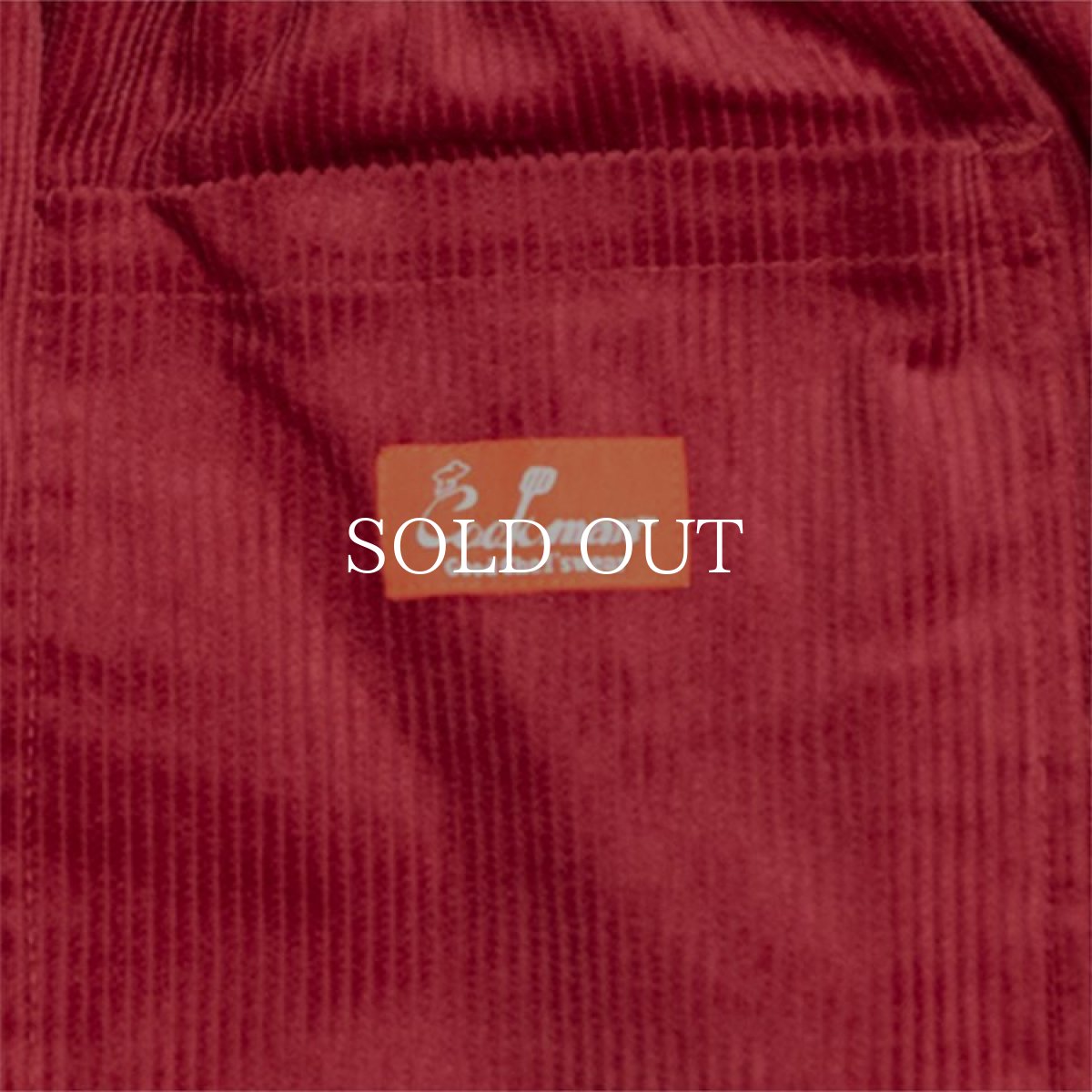 画像10: COOKMAN  Chef Pants Corduroy WINE (WINE RED) (10)