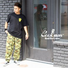 画像10: COOKMAN  Chef pants Ripstop Woodland Camo (Green) (10)