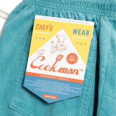 画像5: COOKMAN  Chef Pants Corduroy Turquoise Blue (Light Blue) (5)