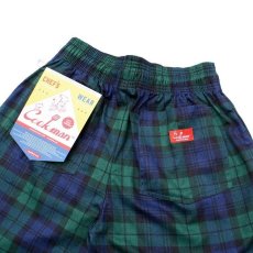 画像5: COOKMAN  Chef Pants Black Watch Check (Navy) (5)