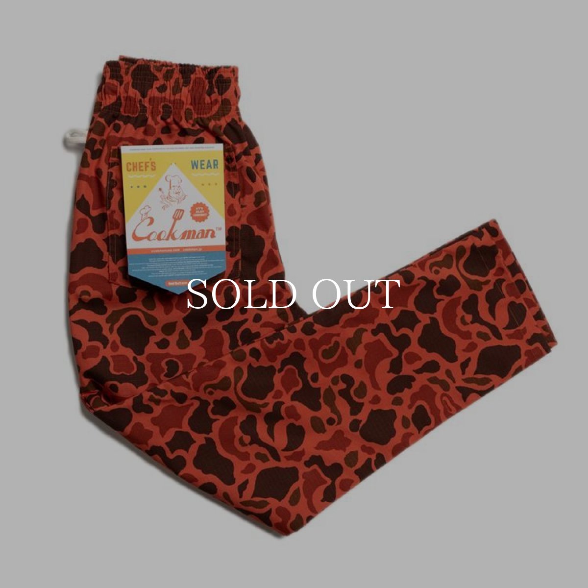 画像1: COOKMAN  Chef pants Ripstop Duck Hunter Camo (1)