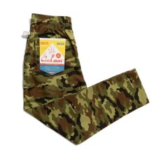 画像1: COOKMAN  Chef pants Ripstop Woodland Camo (1)