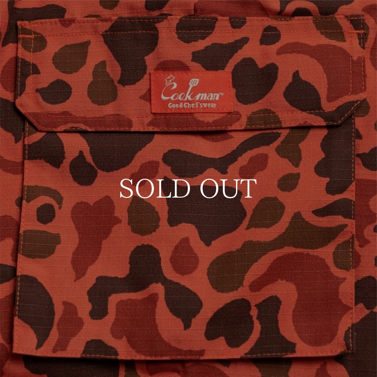 画像10: COOKMAN  Chef Cargo Pants Ripstop Duck Hunter Camo (10)