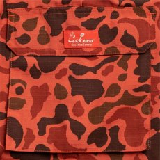 画像10: COOKMAN  Chef Cargo Pants Ripstop Duck Hunter Camo (Red) (10)