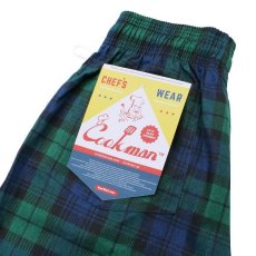 画像4: COOKMAN  Chef Pants Black Watch Check (Navy) (4)