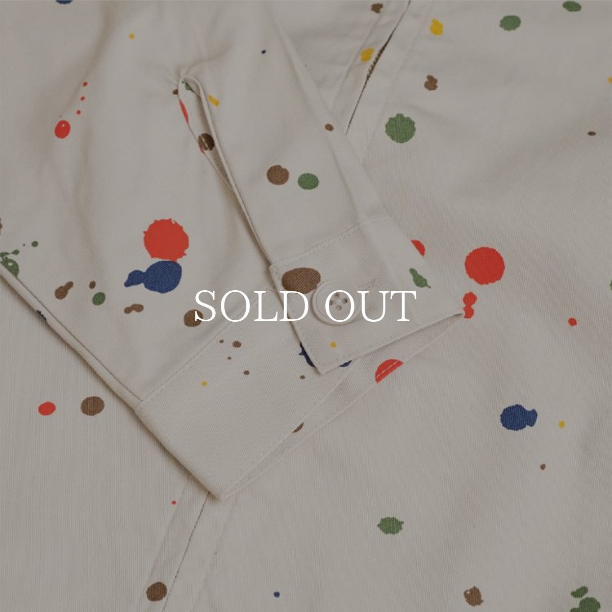 画像7: COOKMAN  Delivery Jacket Sauce Splash (Beige) (7)