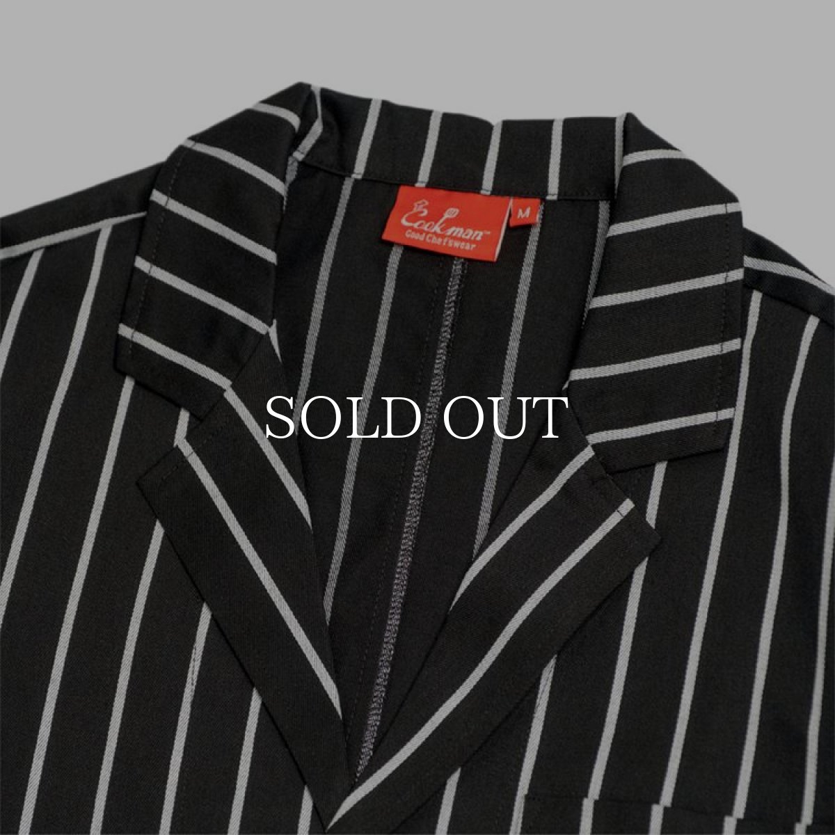 画像7: COOKMAN  Lab.Jacket Stripe (Black) (7)