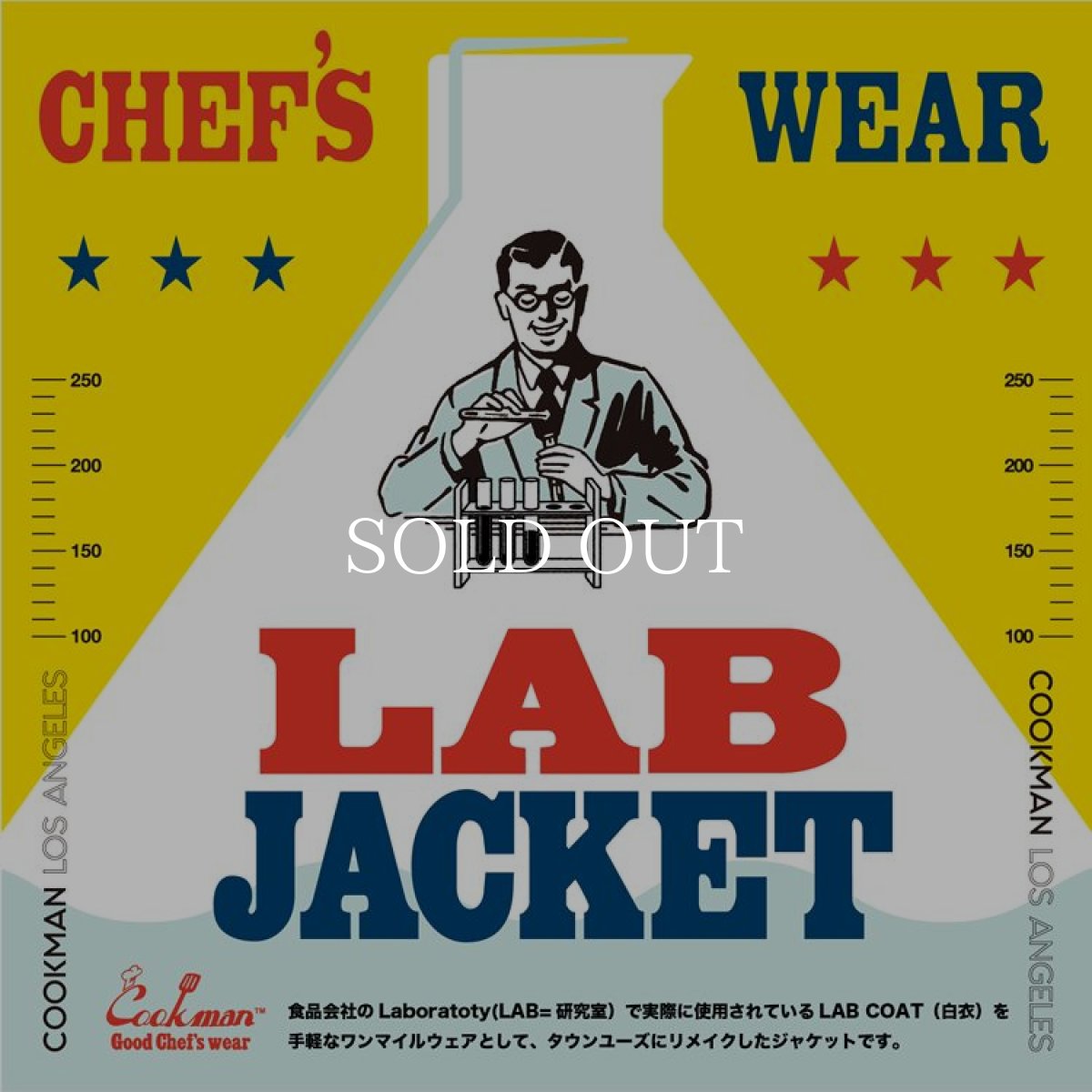 画像10: COOKMAN  Lab.Jacket Stripe (Black) (10)