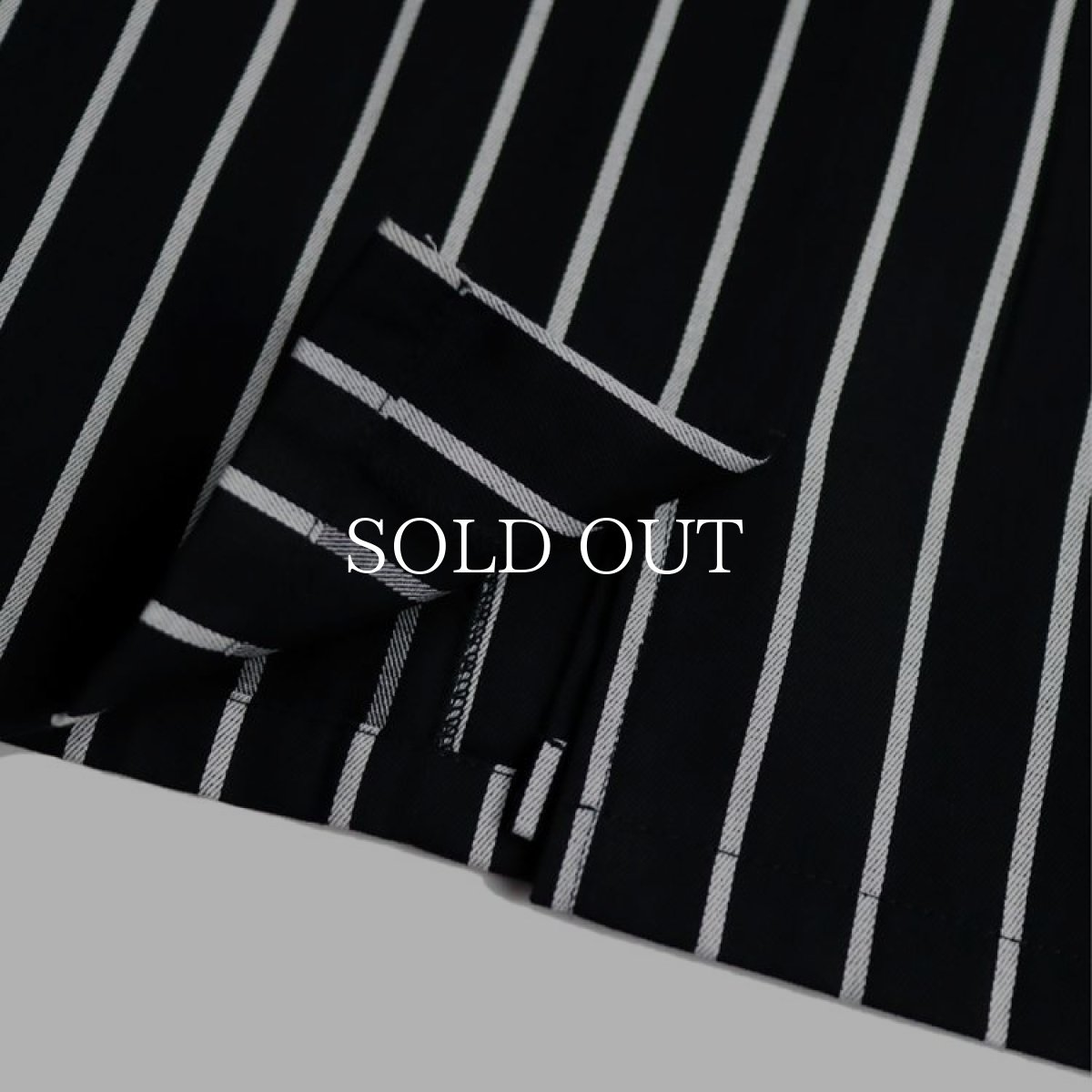 画像6: COOKMAN  Lab.Jacket Stripe (Black) (6)