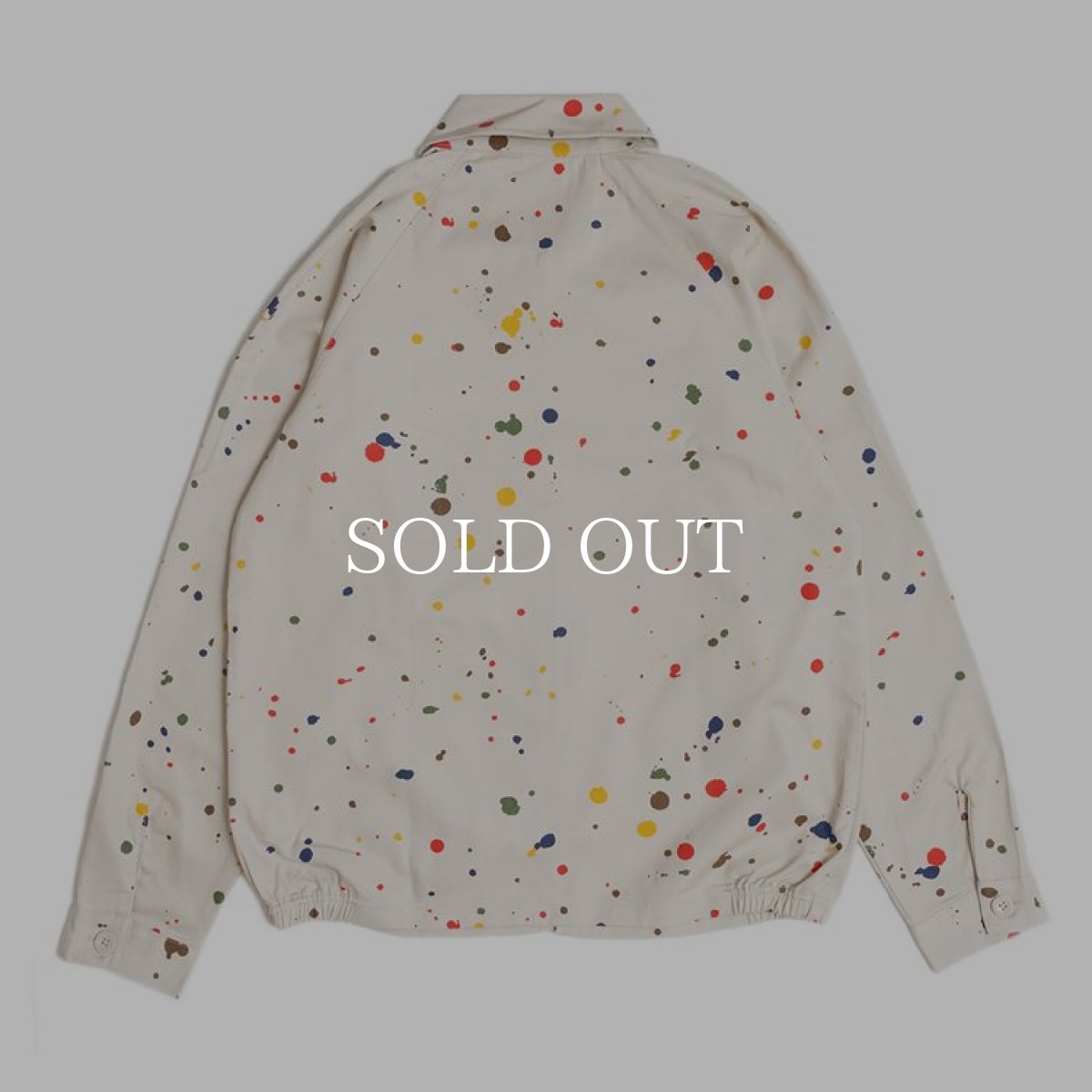 画像2: COOKMAN  Delivery Jacket Sauce Splash (Beige) (2)