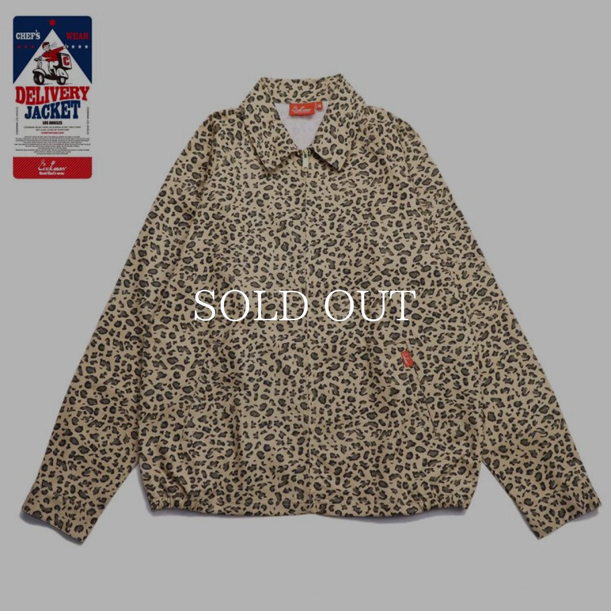 画像1: COOKMAN  Delivery Jacket Leopard (Beige) (1)