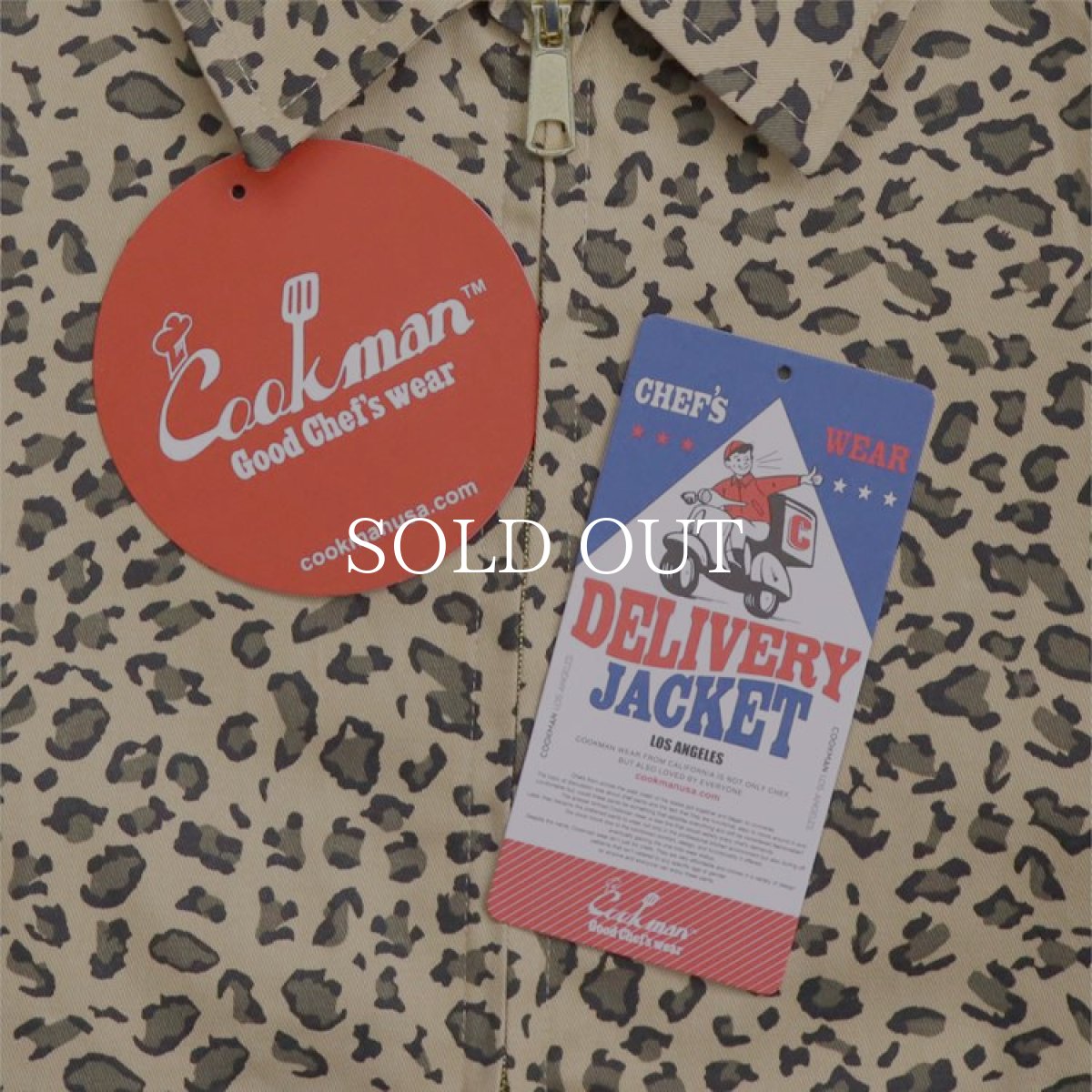 画像3: COOKMAN  Delivery Jacket Leopard (Beige) (3)