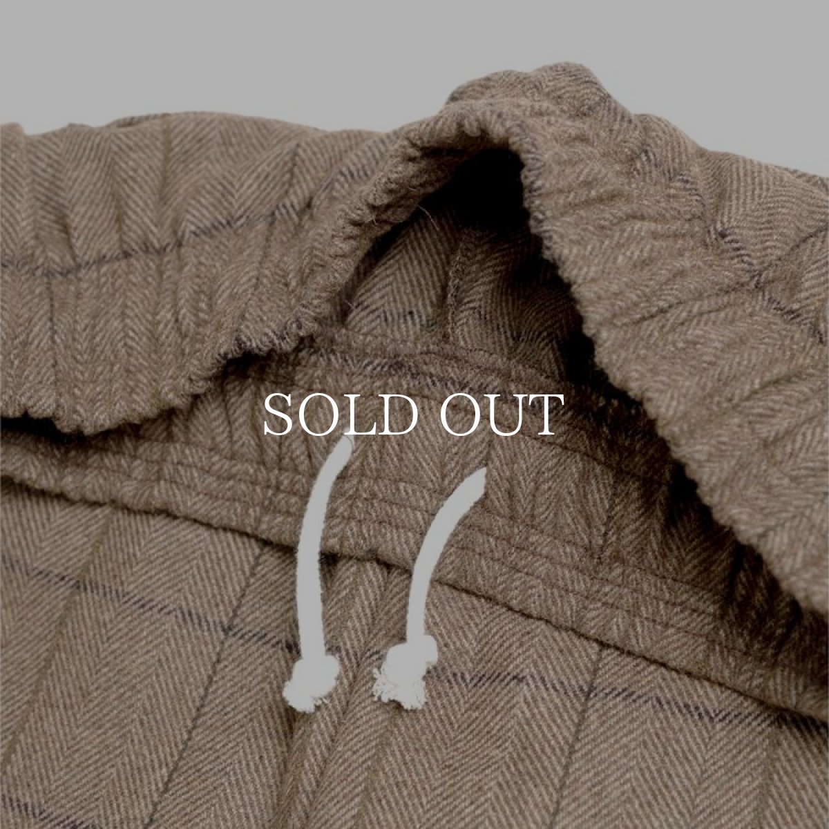 画像6: COOKMAN  Chef Pants Wool Mix Check (Brown) (6)