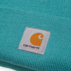 画像2: CARHARTT WIP  ACRYLIC WATCH HAT (Frosted Turquoise) (2)
