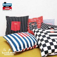 画像3: COOKMAN  Cushion Pocket Cover Reversible Stripe Black & Red (MULTI) (3)