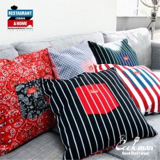 画像2: COOKMAN  Cushion Pocket Cover Reversible Gingham Red & Navy (MULTI) (2)