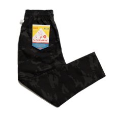 画像1: COOKMAN  Chef pants Ripstop Camo Black Woodland (BLACK) (1)