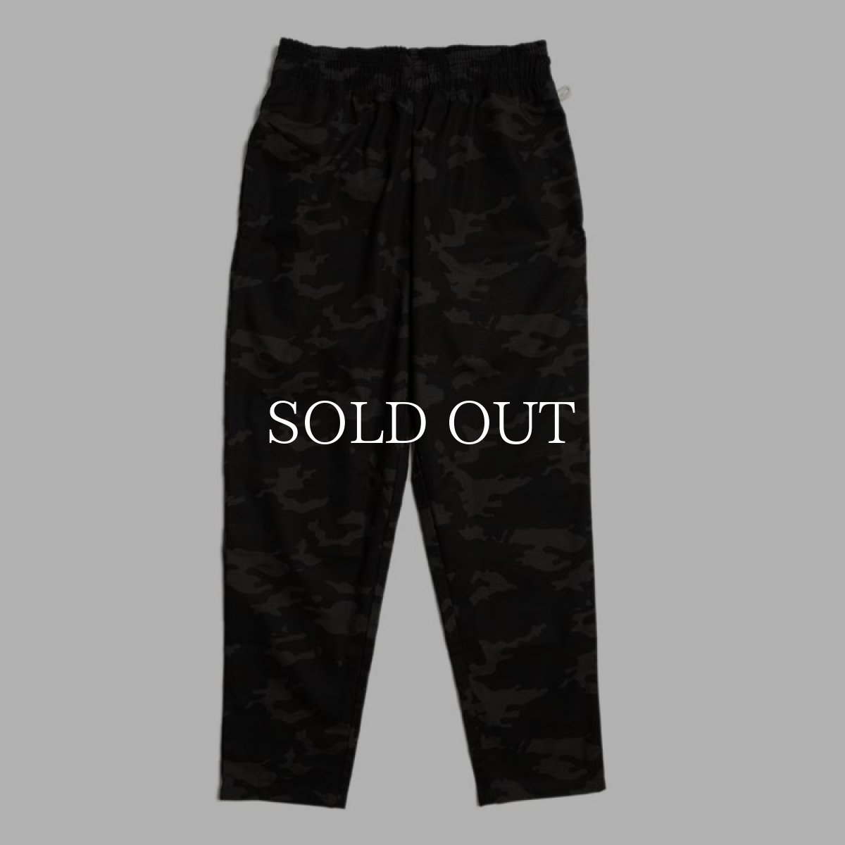 画像3: COOKMAN  Chef pants Ripstop Camo Black Woodland (BLACK) (3)