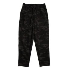 画像3: COOKMAN  Chef pants Ripstop Camo Black Woodland (BLACK) (3)