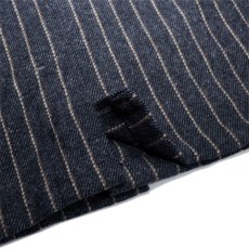 画像6: COOKMAN  Lab.Jacket Wool Mix Stripe Gray (GRAY) (6)