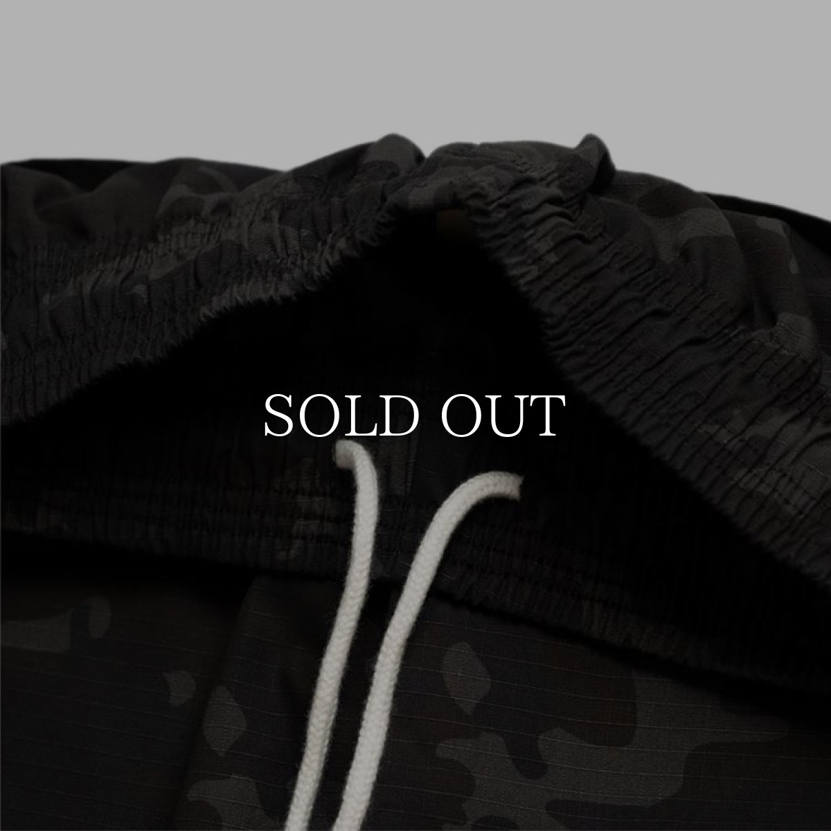 画像8: COOKMAN  Chef pants Ripstop Camo Black Woodland (BLACK) (8)