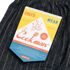 画像9: COOKMAN  Chef pants Wool Mix Stripe Gray (GRAY) (9)