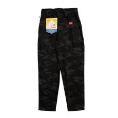 画像4: COOKMAN  Chef pants Ripstop Camo Black Woodland (BLACK) (4)