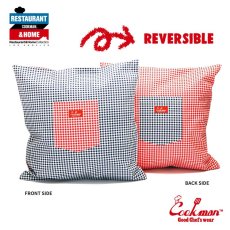 画像1: COOKMAN  Cushion Pocket Cover Reversible Gingham Red & Navy (MULTI) (1)