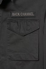 画像2: Back Channel  Back Channel×AVIREX M-65 JACKET (BLACK) (2)